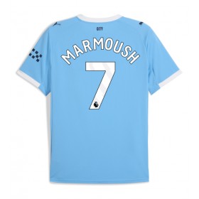 Manchester City Omar Marmoush #7 Hemmakläder 2025-26 Kortärmad